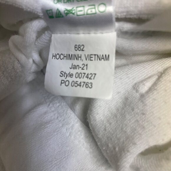 Lilly Pulitzer Kylar Terry Cloth Shorts White Sz SM Beach Resort Coverup - Picture 7 of 8